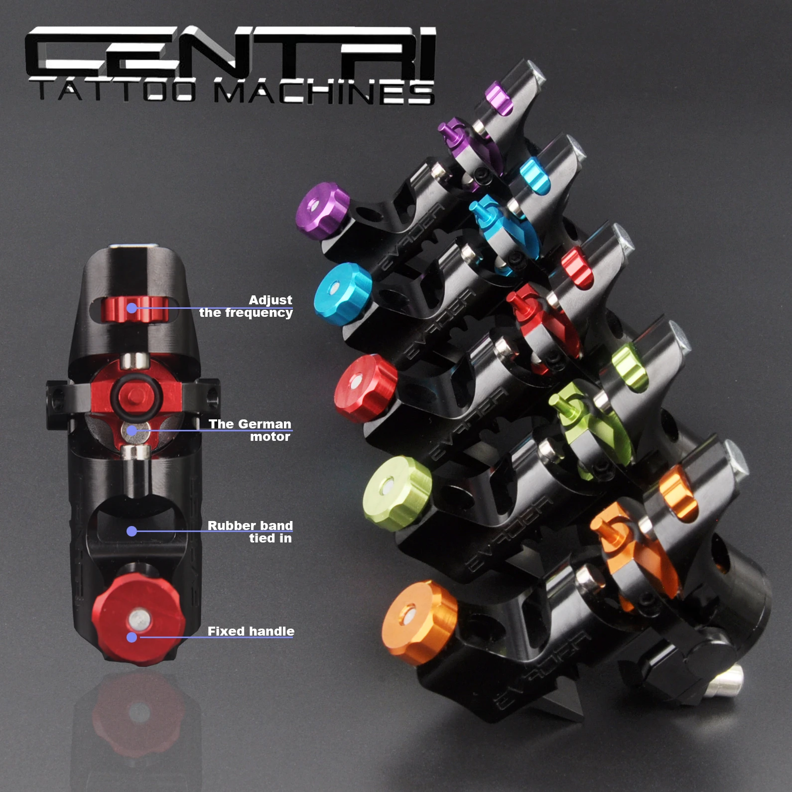 Επαγγελματική μηχανή τατουάζ Γερμανία Rotary Tattoo Machine