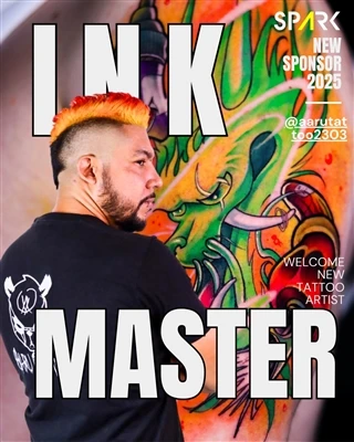 Ο Spark Artist @Aarutattoo2303 ισχυρίζεται την κορυφαία τιμή στη Διεθνή Σύμβα...