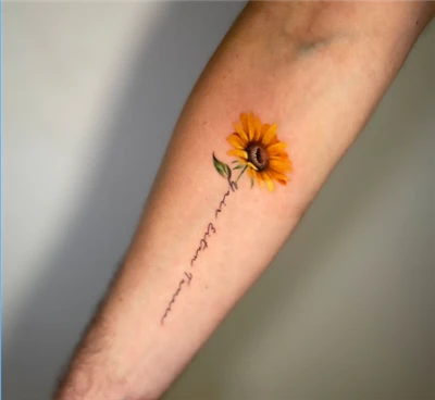The Tattooed Sunflower: An Embodiment of Hope and Resilience
