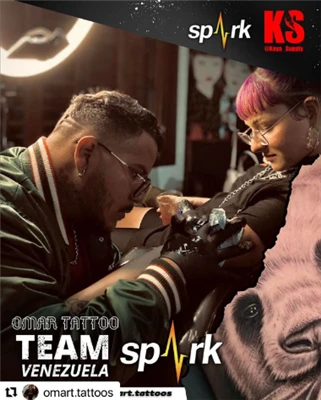 Spark Cartridges Χορηγός Tattoo Artist