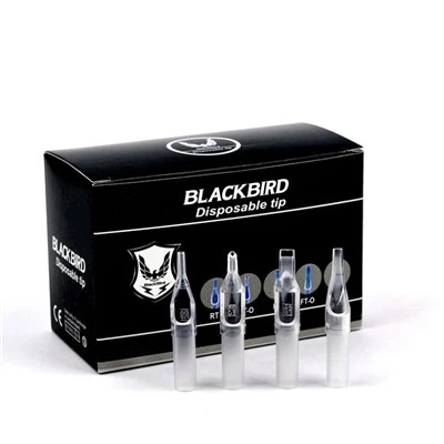 50pcs αποστειρωμένο διαφανές πολυβόλο τατουάζ