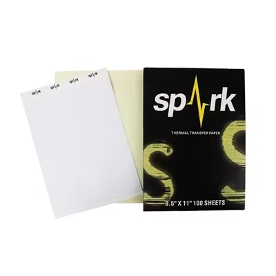 Spark Smooth Tattoo Paper Inkjet High Gloss Λεπτομέρειες προσωρινό χαρτί με διάτρηση ακριβής τέχνη σώματος