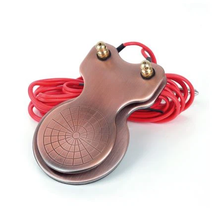 Μεταλλικό τετράγωνο βαρέως τύπου τατουάζ ποδοκίνητο ποδιού