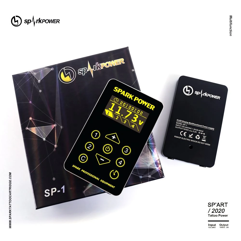 Οθόνη αφής OLED Spark Tattoo Power Supply 2.2A