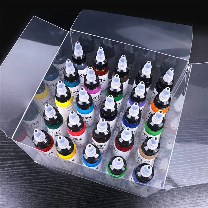 Σετ 25 χρωμάτων Leadfree Spark Tattoo Ink Black Tattoo Ink Tattoo Ink Black