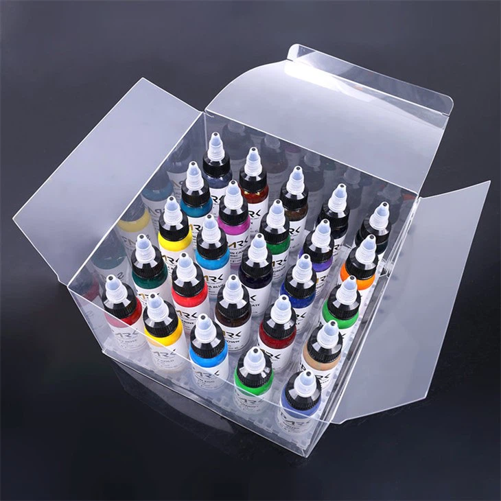 25 Χρώμα Σετ Φως Τατουάζ Μελάνι Σπινθήρας Πρωτότυπο Τατουάζ Μελάνι Μαύρο