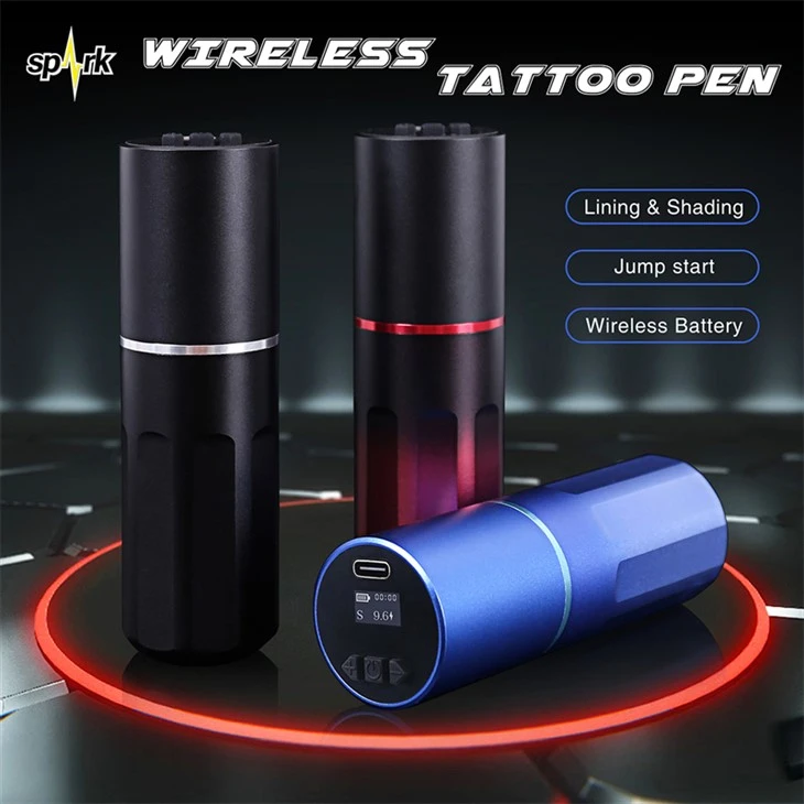Spark   Brushless   Motor   Wireless   Τατουάζ   Machine   Spark   Wireless   Τατουάζ   Pen   Για   Σώμα   Τέχνη