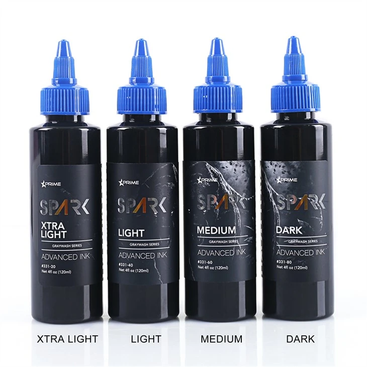 Pigments Tattoo Ink Greywash Vegan Tattoo Ink Tattoo Ink 4OZ
