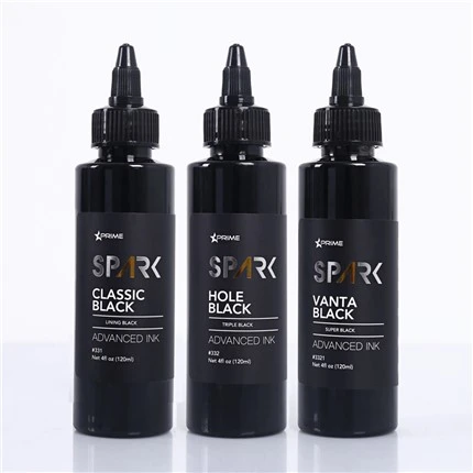4OZ Classic Black Hole Black Vanta Black Spark Tattoo Ink Tattoo Black