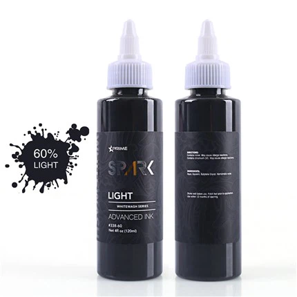 Cruelty-free Σετ μελανιού για τατουάζ Vegan White Wash Set Spark Tattoo Ink