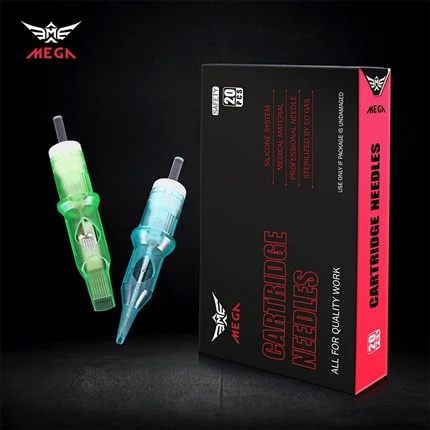 Φυσίγγια με βελόνες ασφαλείας Mega Sterilization Safety Tattoo