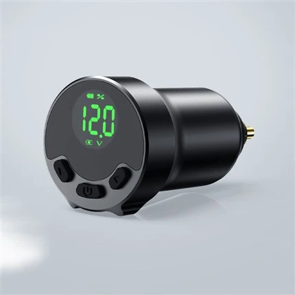 Ασύρματη μπαταρία τατουάζ RCA 1600mA Το νεότερο ασύρματο τατουάζ τροφοδοτικό τατουάζ