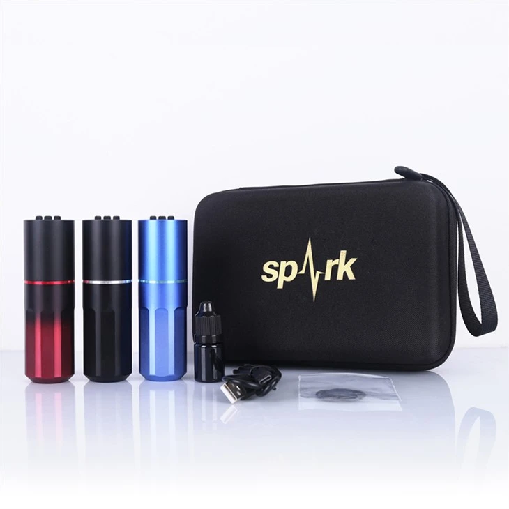 Spark τατουάζ μηχανή επαγγελματίας ασύρματο τατουάζ στυλό