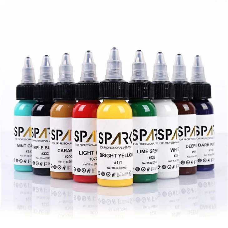 Μελάνι Tattoo Real Dark Gloss Black Spark Tattoo Ink