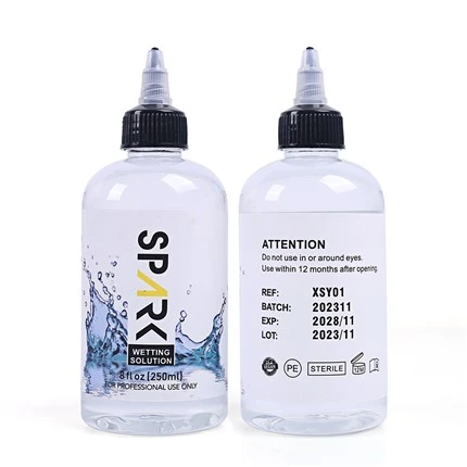 8OZ 240ML Σπινθήρας Τατουάζ Διαβροχή Λύση Σπινθήρας Τατουάζ Ανάμειξη Λύση Σπινθήρας Τατουάζ Μελάνι